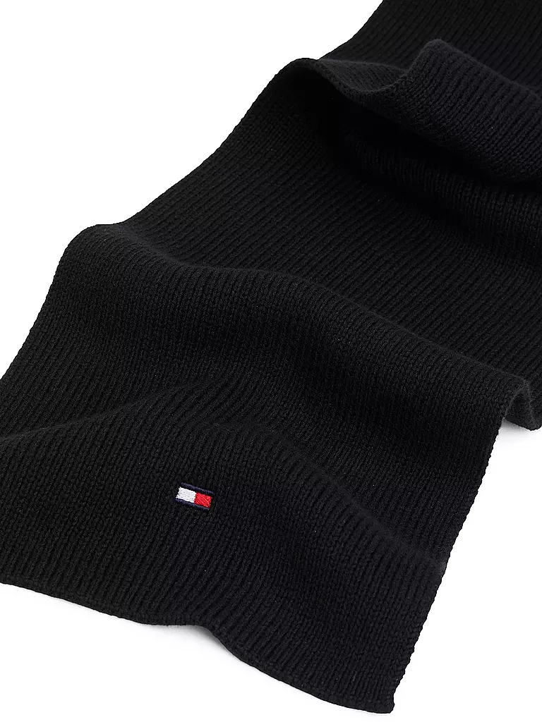 TOMMY HILFIGER Jungen Schal  schwarz