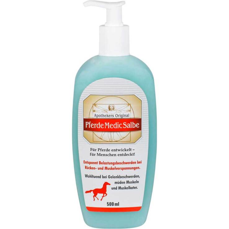 Pferdemedicsalbe Apothekers Original Spender, 500 ml