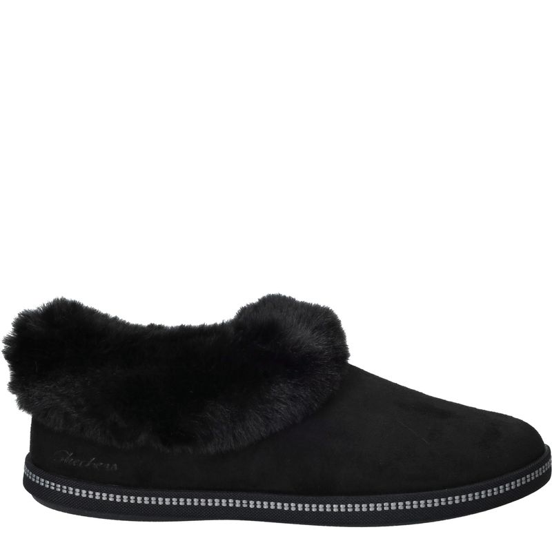 Skechers Cozy Campfire Winter Nights Pantoffels Zwart Dames