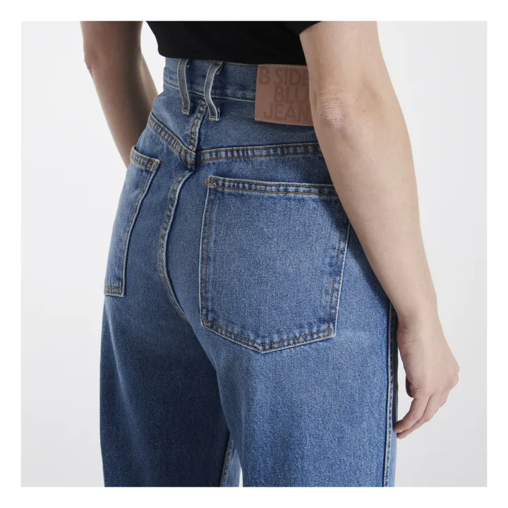 B Sides Jean Droit Taille Haute Plein | Reese Vintage