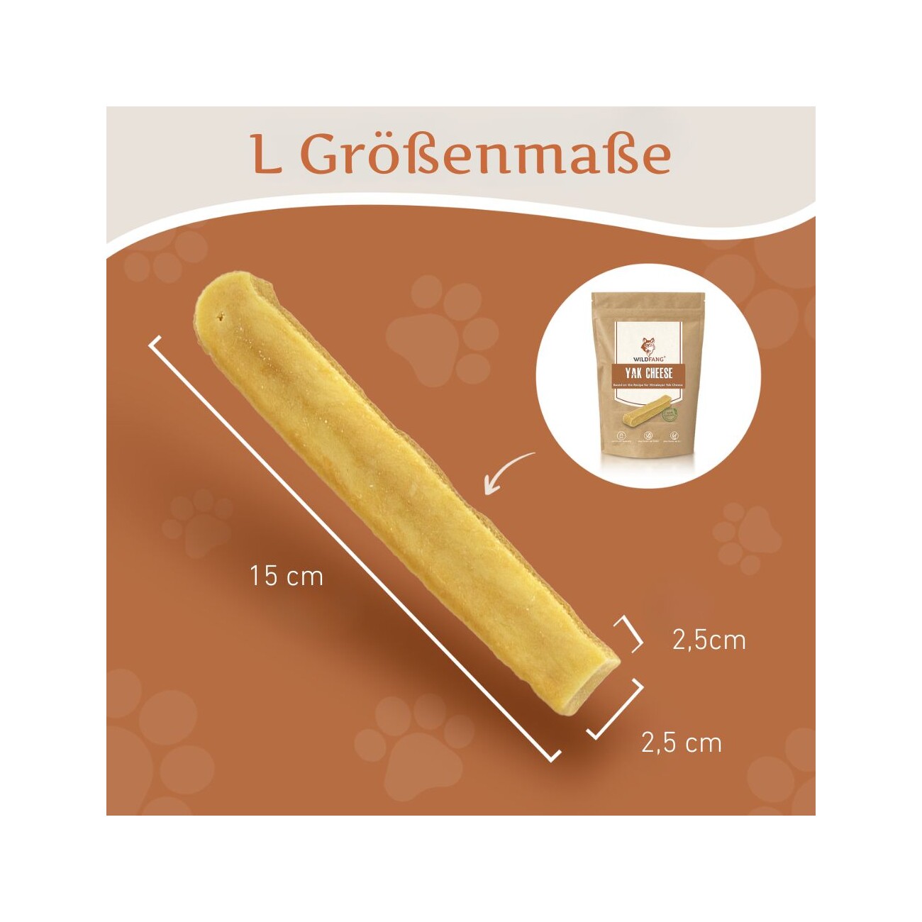Wildfang Kaukäse - Hartkäse Kaustab 101 g