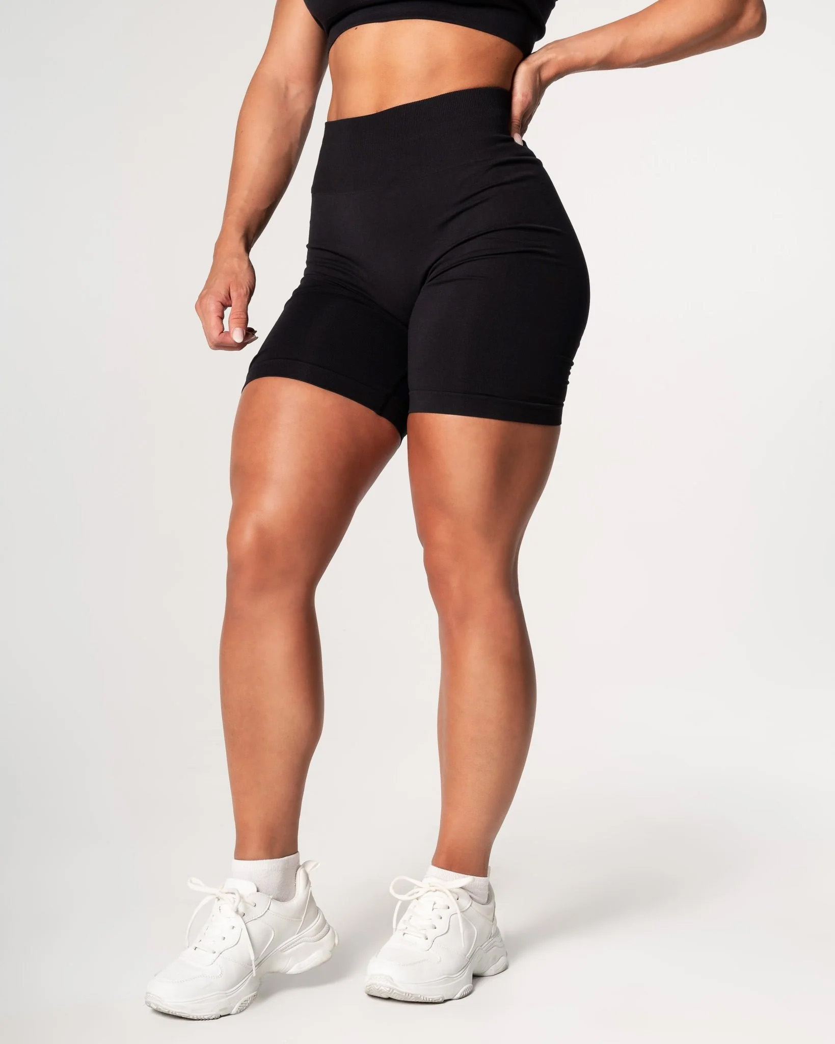 Relode Prime Scrunch Shorts Black