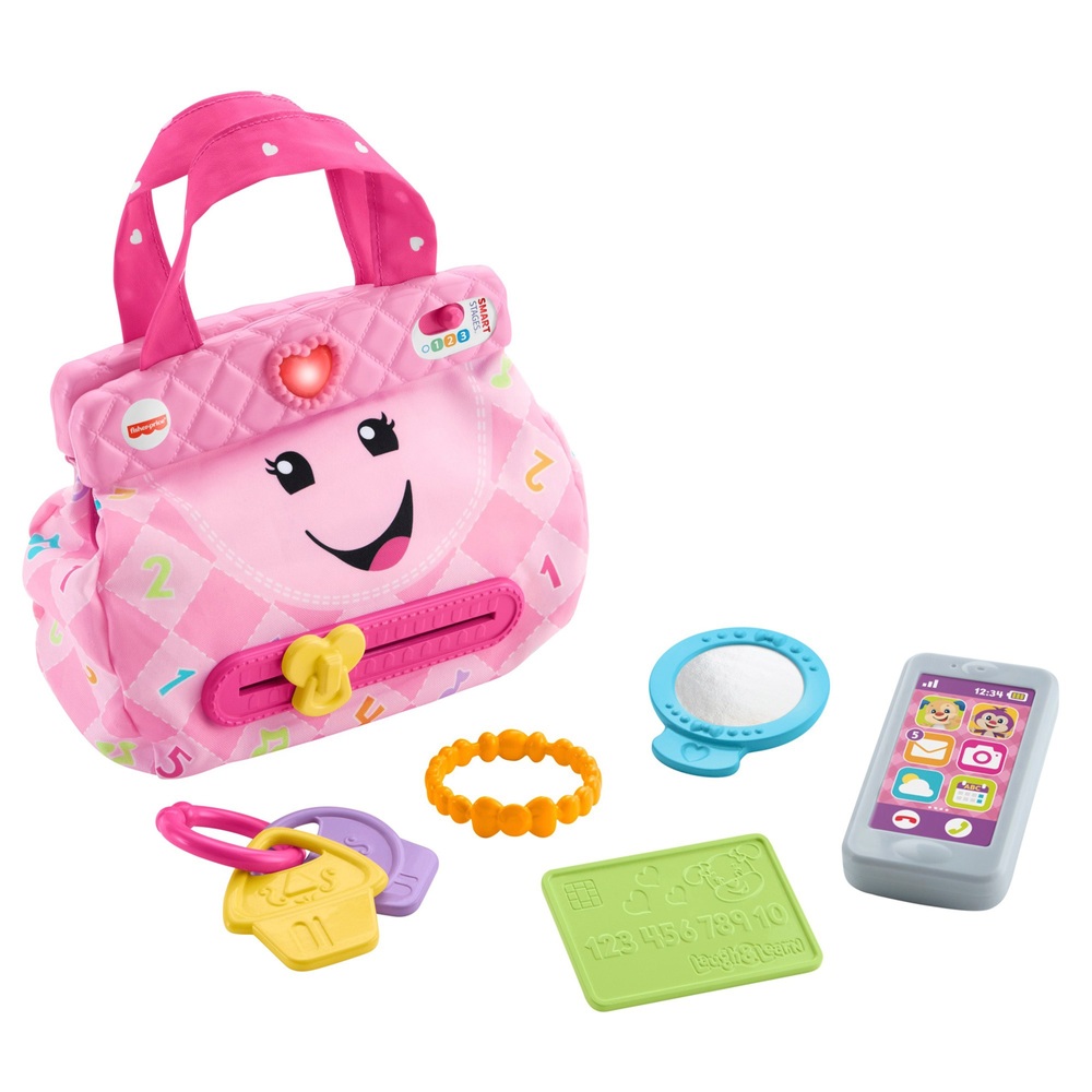 Fisher-Price Lachen & Lernen Meine smarte Handtasche Aktivitätsspielzeug