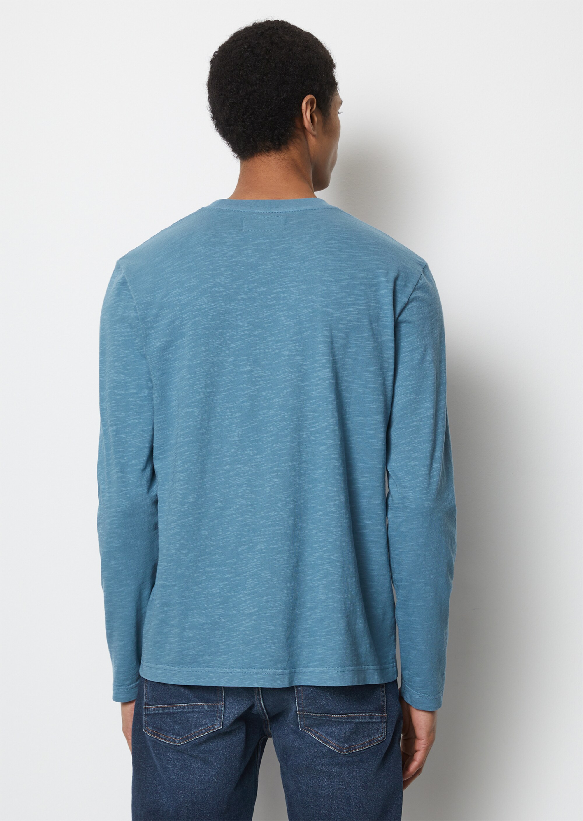 Longsleeve regular in Slub-Jersey-Qualität
