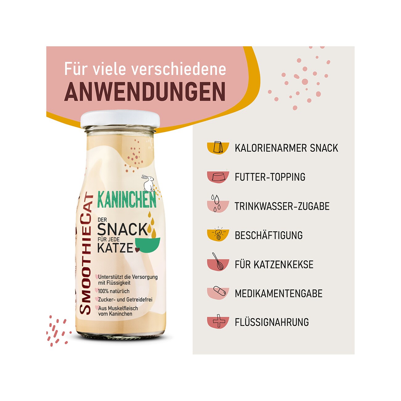 SmoothieCat Kaninchen 6x150 g