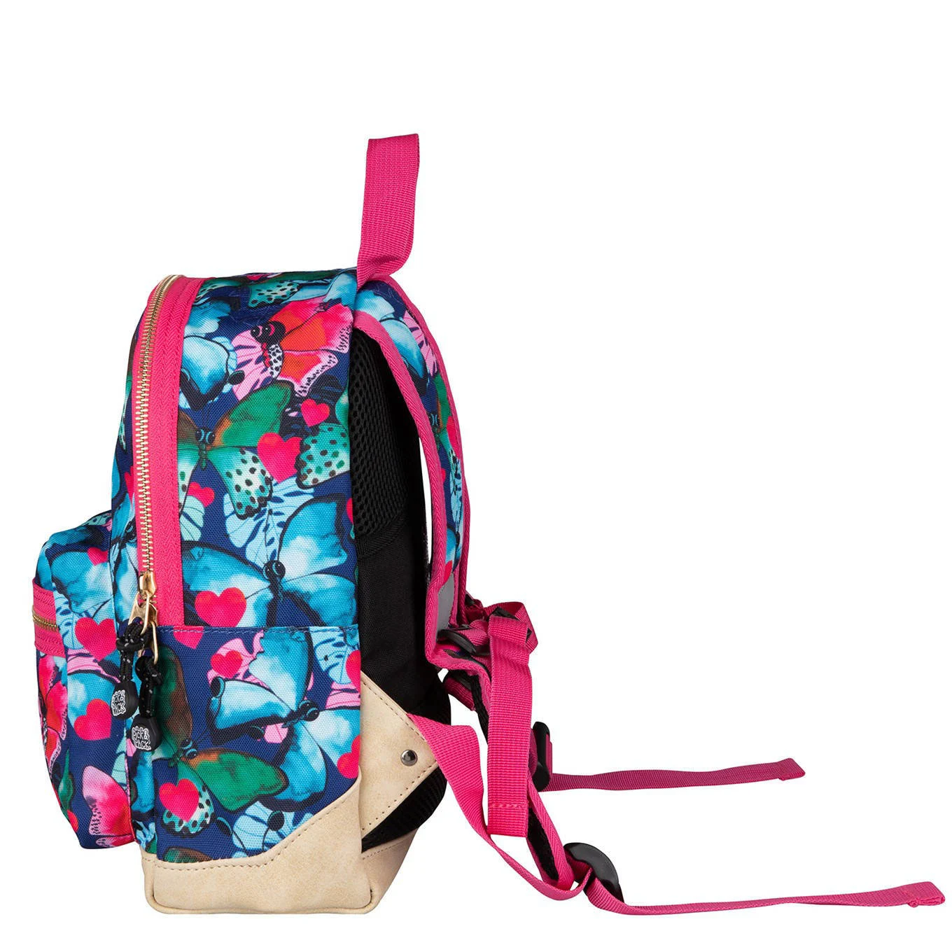 Pick & Pack rugzak Beautiful Butterfly S blauw