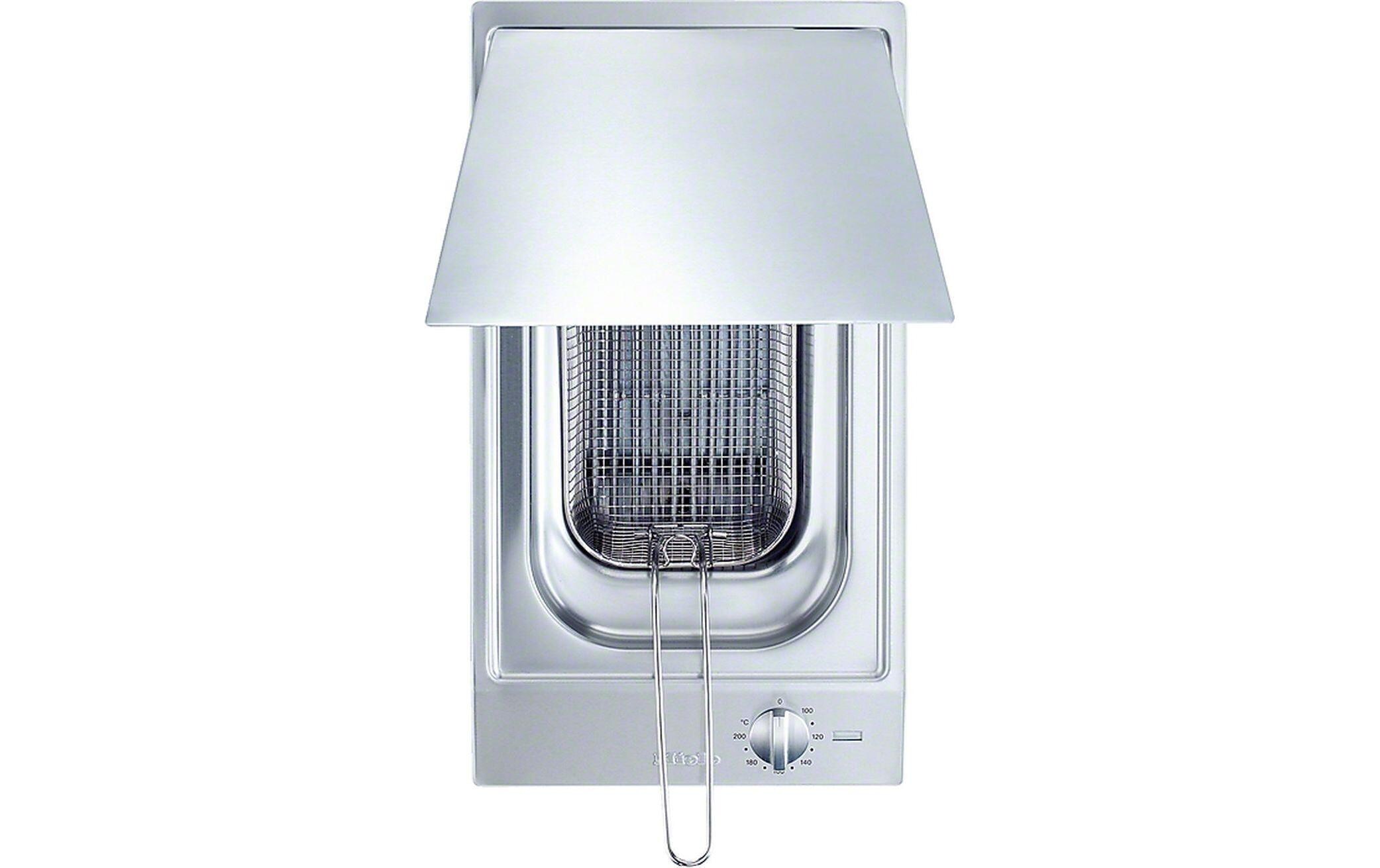 ProLine Fritteuse CS 1411 F 0.5 kg, Silber<br>Einbau-Ölfritteuse mit grossem Fassungsvermögen