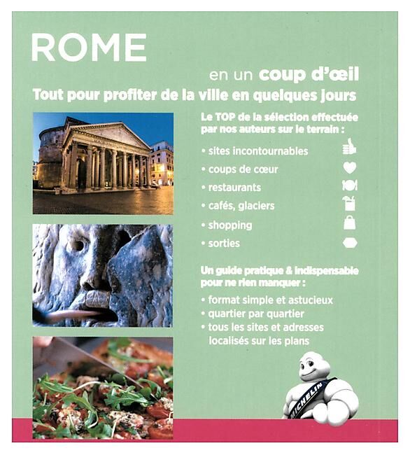 MICHELIN - ROME EN UN COUP D OEIL