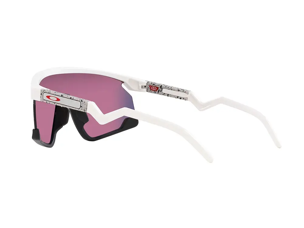 Oakley Bxtr Sport Zonnebril Prizm Road Lens Mat Wit