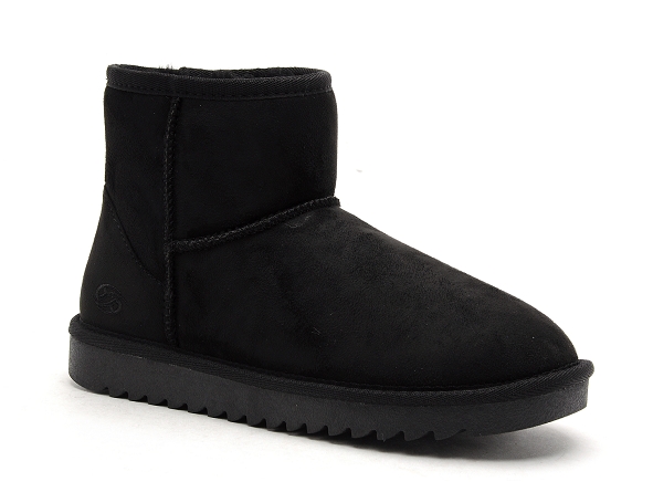 Dockers boots bottine plates femme 49il305 noir