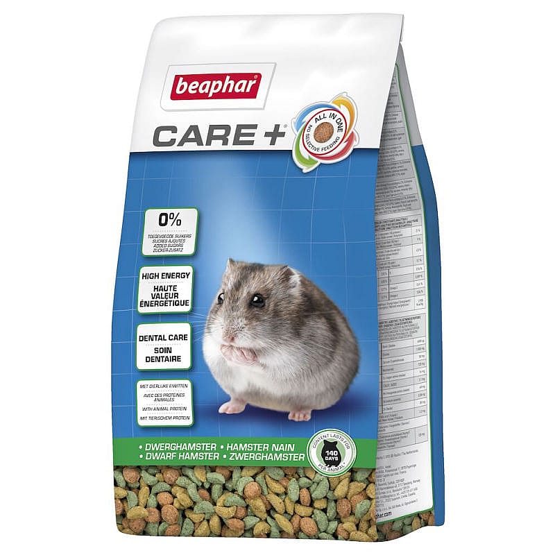 Beaphar Care+ Dwerghamster 4 x 700 gram