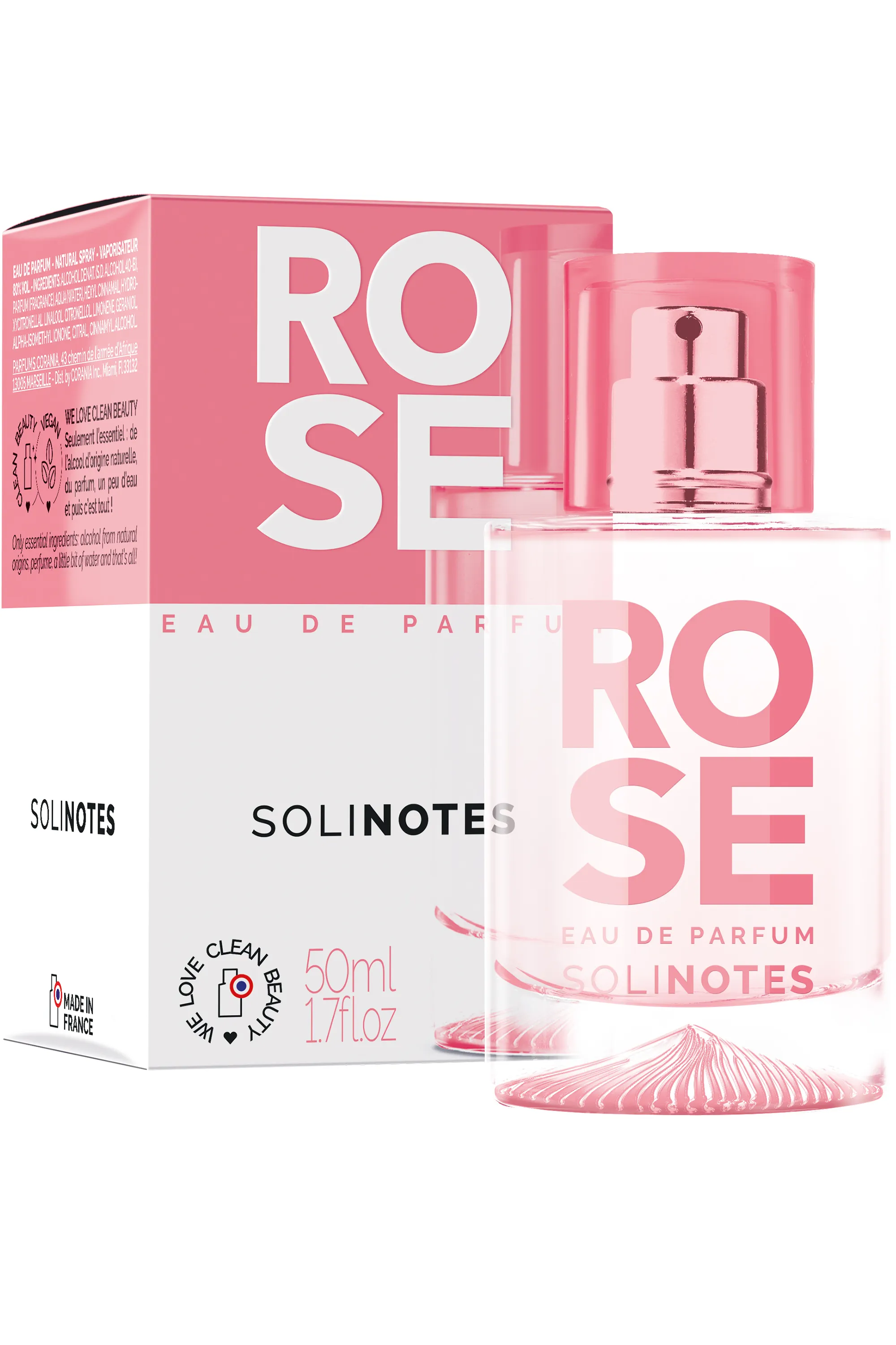 Solinotes Rose Eau de Parfum-50 ml