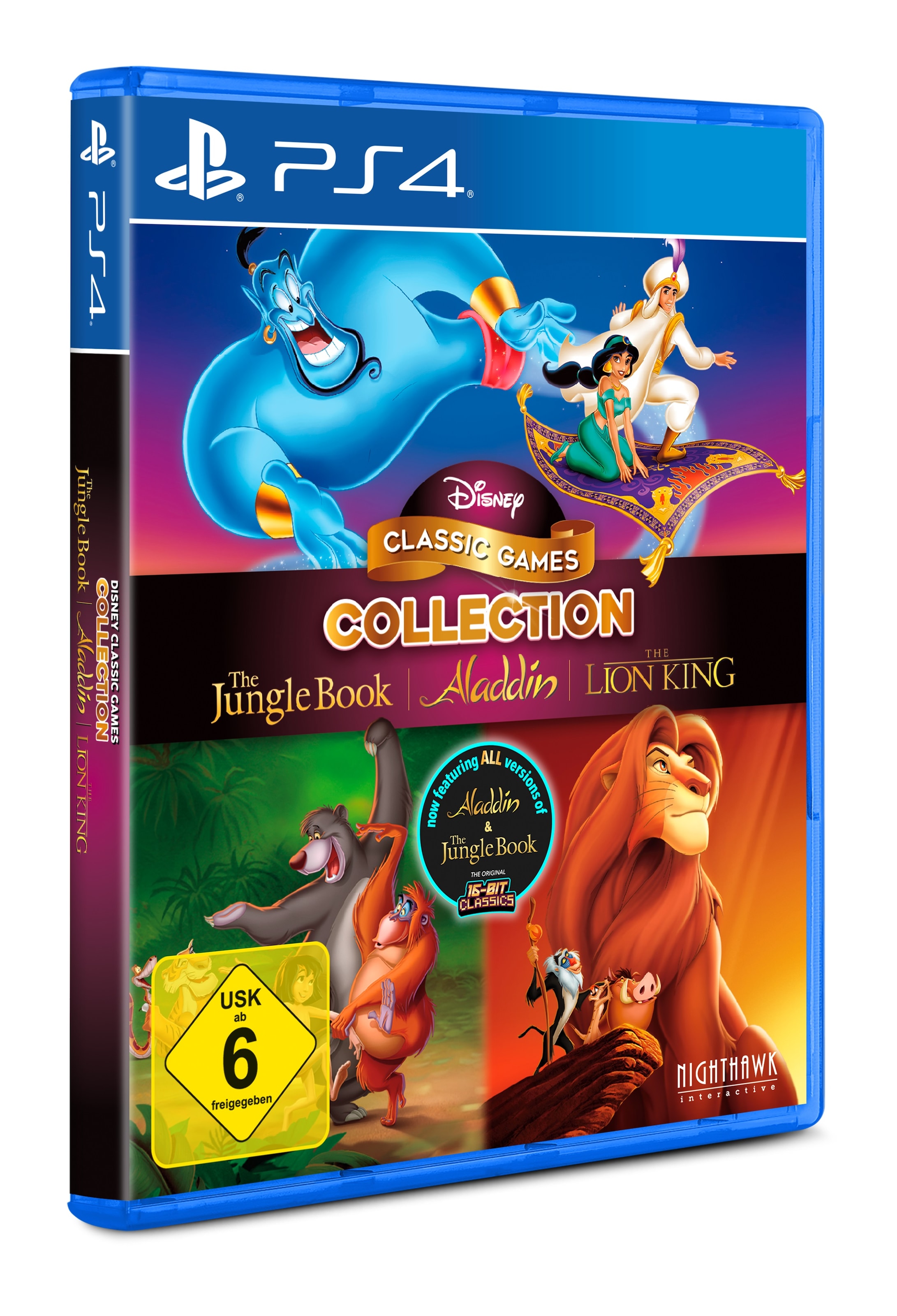Disney Spielesoftware »Disney Classic Games - Jungle Book, Aladdin, Lion King« PlayStation 4