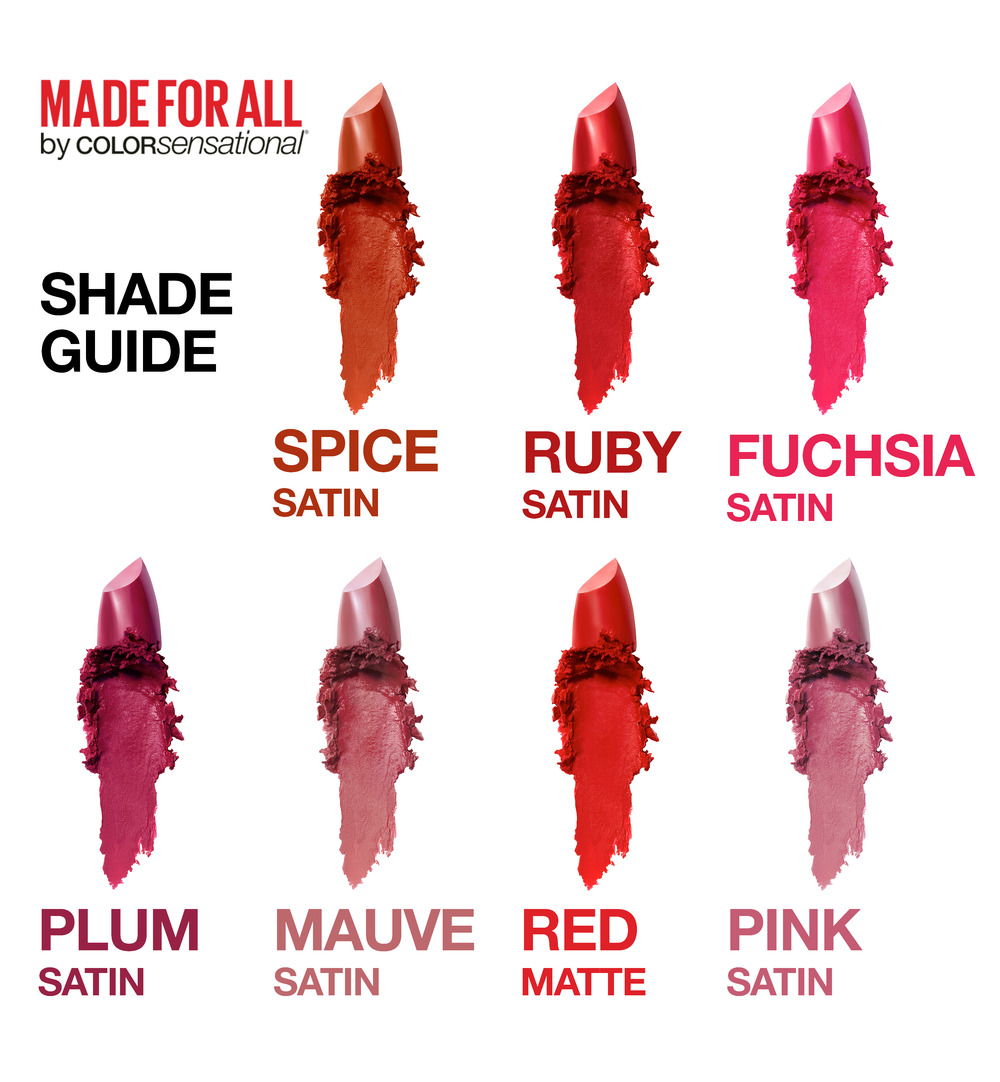 Maybelline New York Color sensational lipstick made for all 373 mauve (1 stuk)