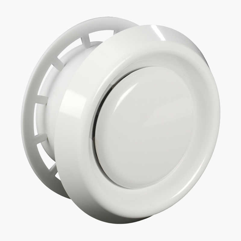 Avtrekksventil med flens, 100 mm
