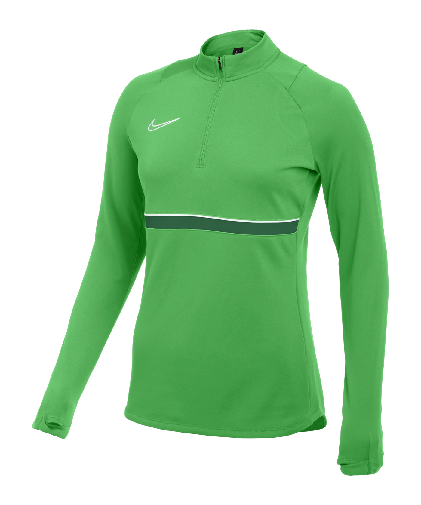 Nike Academy 21 Drill Top Damen Grün Weiss F362