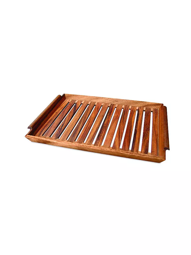 ECOBOARDS Fächertablett Ironwood Gourmet 47x34cm Akazie braun