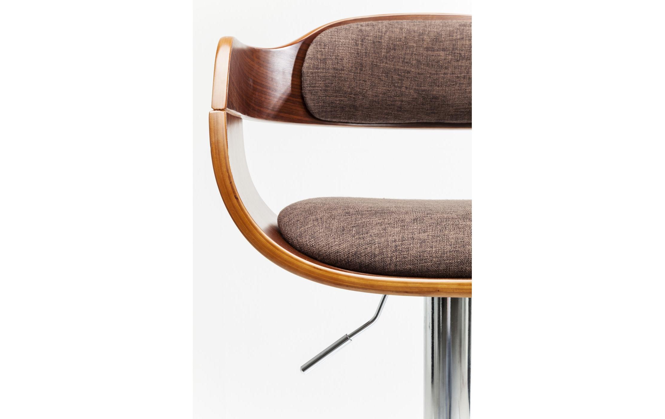 Barhocker Monaco 106 x 48 x 48 cm, Schokolade<br>Höhenverstellbarer Barhocker