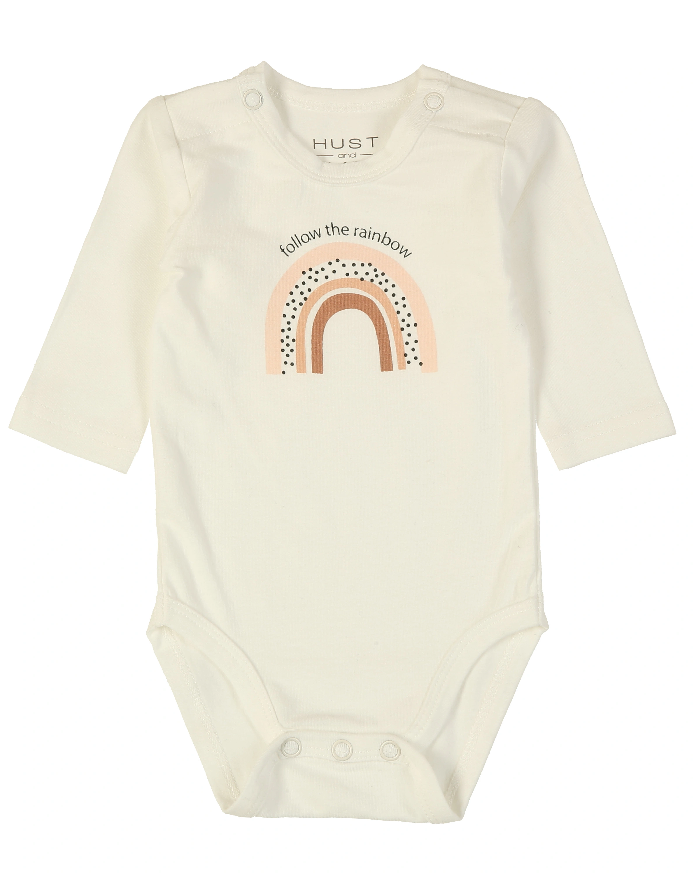 Langarm-Body BASE 3er Pack in apricot