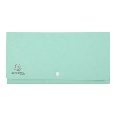 Exacompta Aquarel - Trieur 6 positions - format de poche 26 x 13 cm - disponible dans différentes couleurs