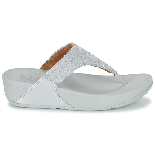 FitFlop - LULU SHIMMER TOE POST - Argenté