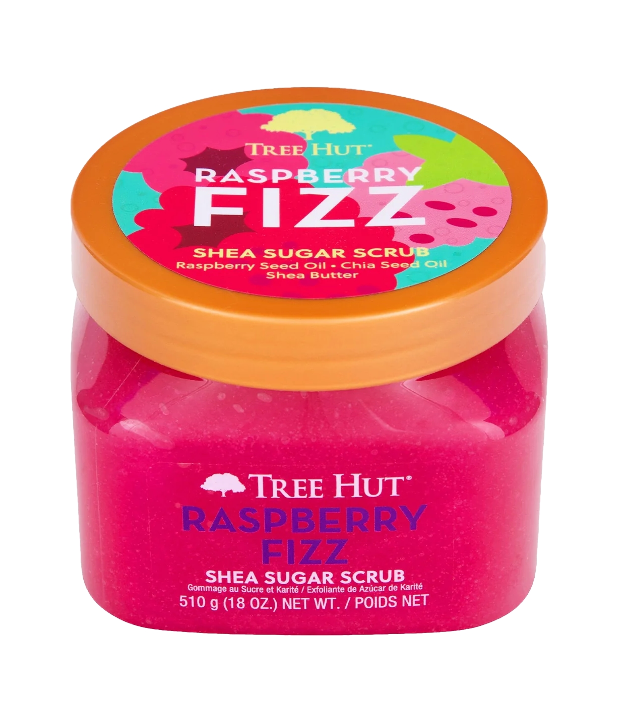 Tree Hut - Esfoliante Corporal Shea Sugar Scrub - Raspberry Fizz