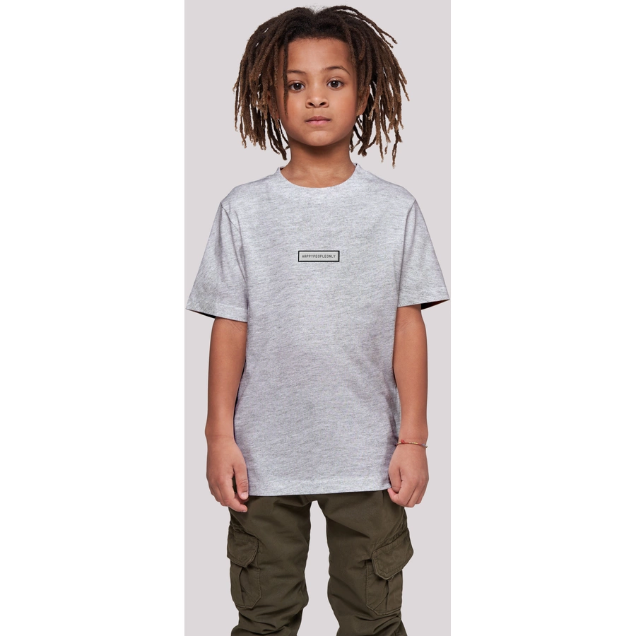 F4NT4STIC T-Shirt SIlvester Party Happy People Only heather grey
