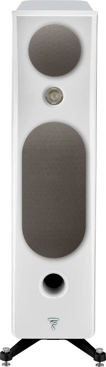 Focal Kanta N°3 Noir laqué / Blanc carrare (la paire) Enceintes colonne
