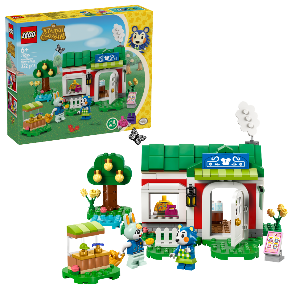 LEGO - Animal Crossing - Tøjbutikken Able Sisters (77055)