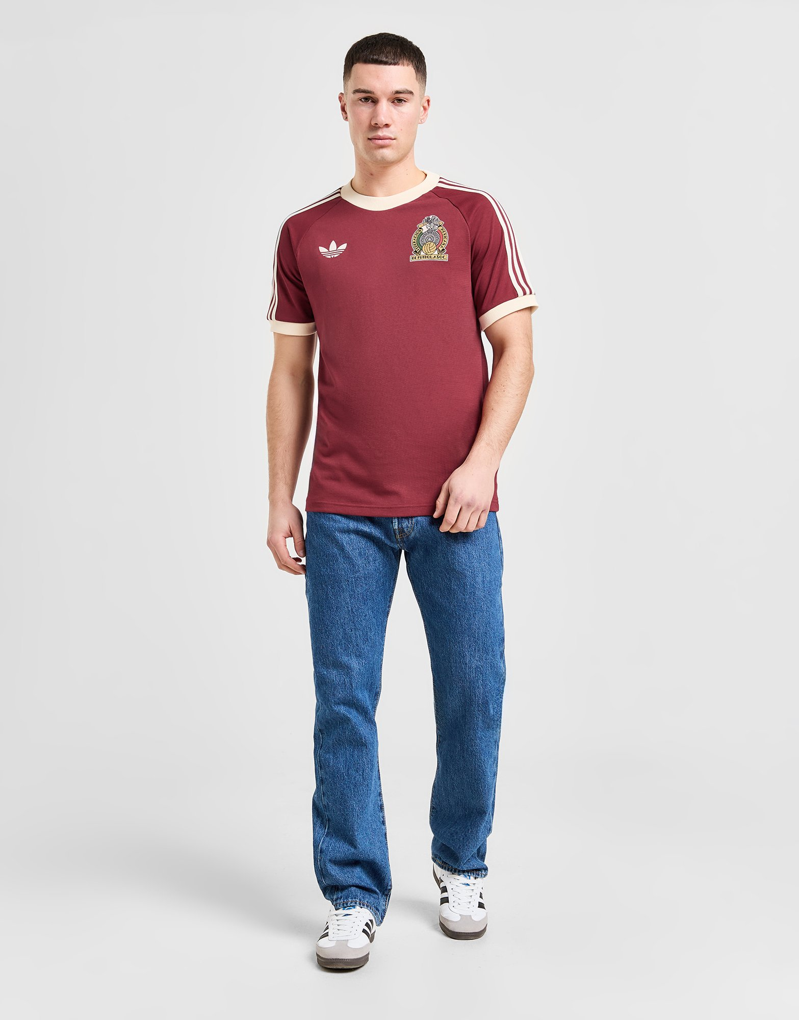 adidas Originals T-shirt Mexique 3-Stripes Homme