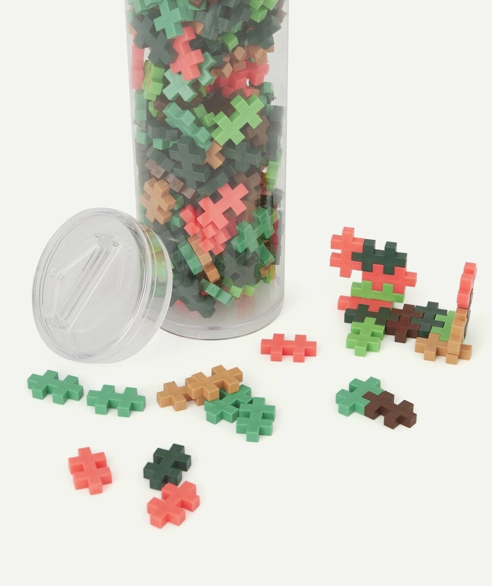 PLUS PLUSMÉGA TUBE DE CONSTRUCTION JUNGLE 240 PIÈCES