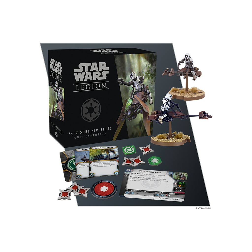Star Wars : Legion - 74-Z Speederbikes Unit