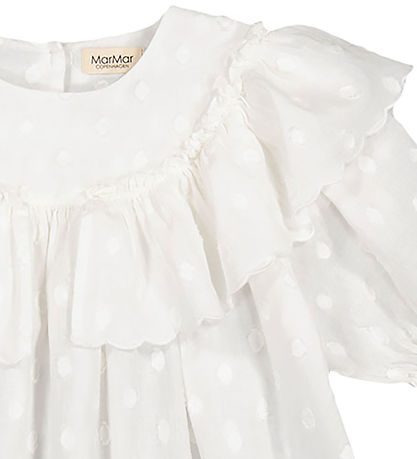 MarMar Kleid - Delsa - Sanft White