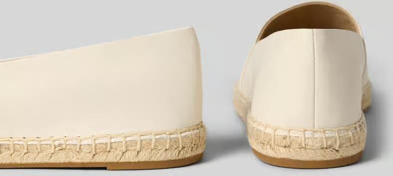 LAUREN RALPH LAUREN Espadrilles Dames Cameryn Lg 2 Maat: 37 Materiaal: Leer Kleur: Beige