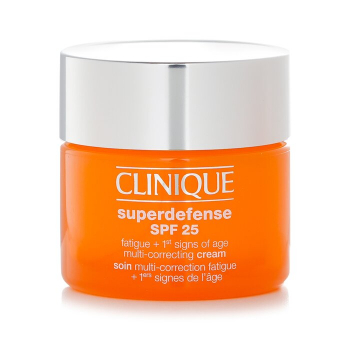 Clinique Superdefense SPF 25 Fadiga   1º Creme Corretor de Sinais de Idade - Combinação Oleosa a Oleosa