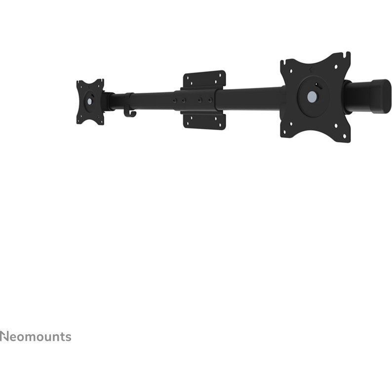 Neomounts FPMA-CB100BLACK Adaptateur pour 2 écrans avec barre transversale 10-27
