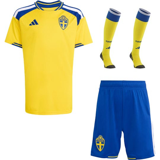 adidas Zweden Thuis Tenue Kids WK 2026
