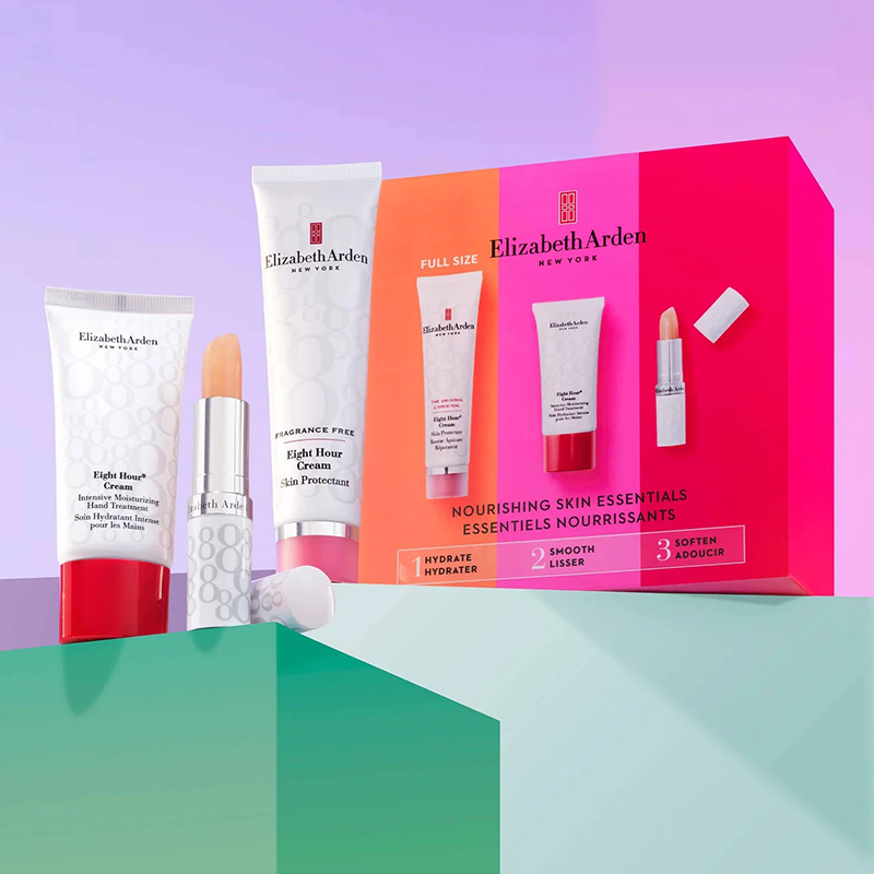 Elizabeth Arden - Eight Hour - Coffret l'original + Gratis Geschenke(3 Farben)