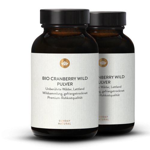 Sunday Natural Products  Bio Cranberry Wild Pulver