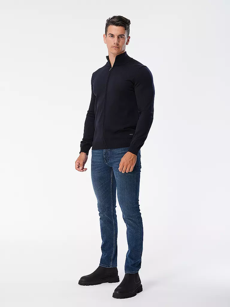 JOOP Strickjacke DAVIS dunkelblau