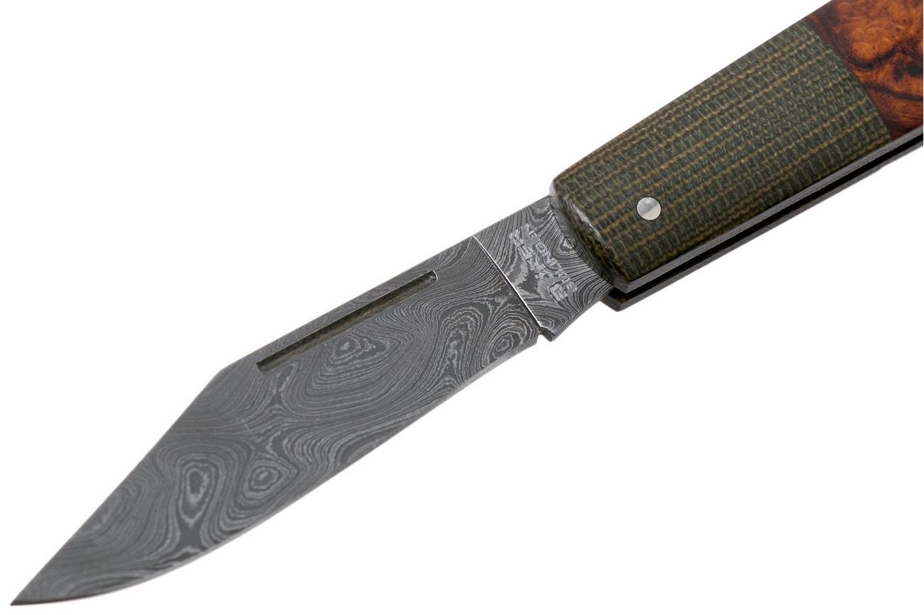 Böker Barlow Integral Desert Ironwood Leopard  Damascus 100501DAM zakmes