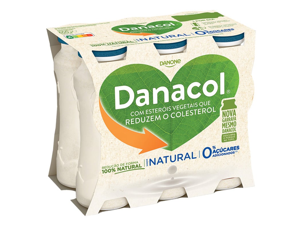 DANACOL DANONE LÍQUIDO NATURAL 6X100G