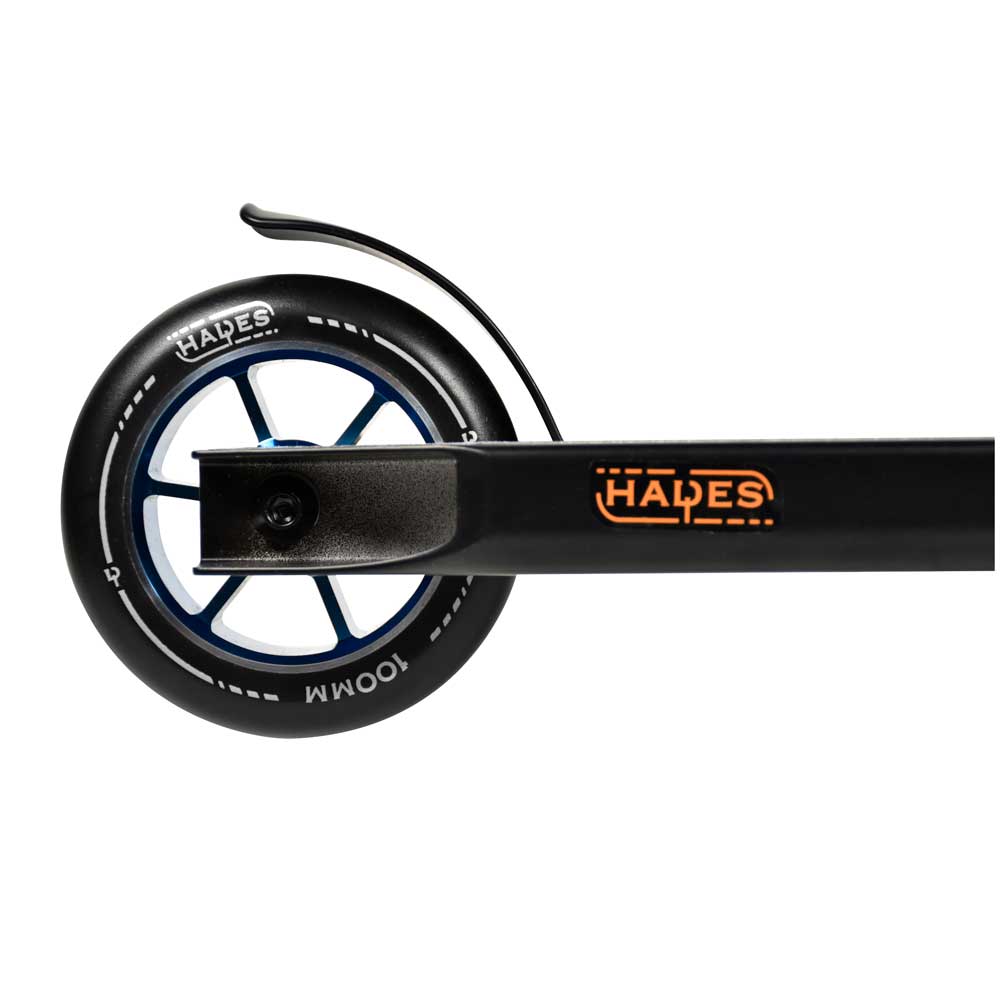 Hades Stunt Helios 20 Scooter schwarz blau orange