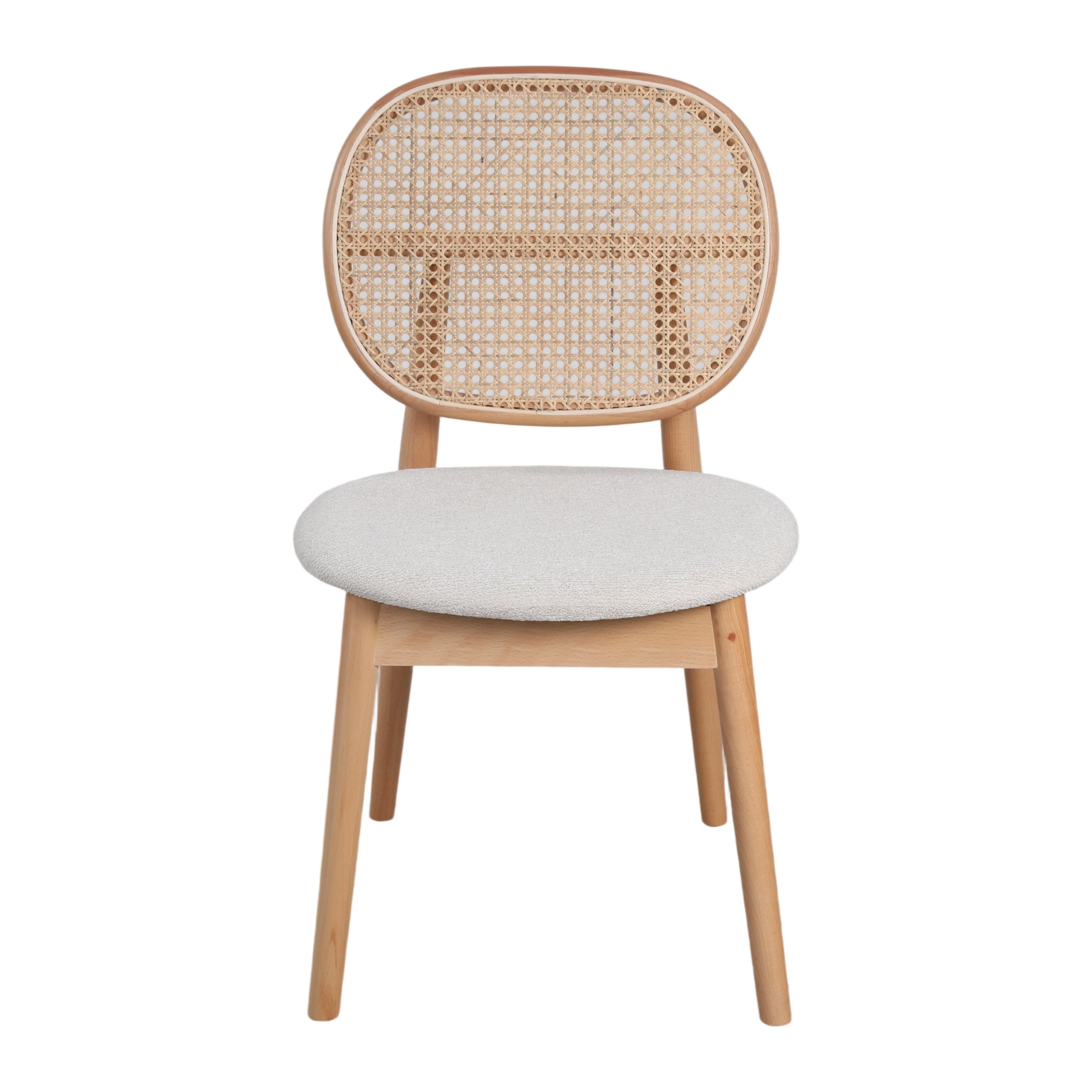 by fonQ Roots Eetkamerstoel - Naturel