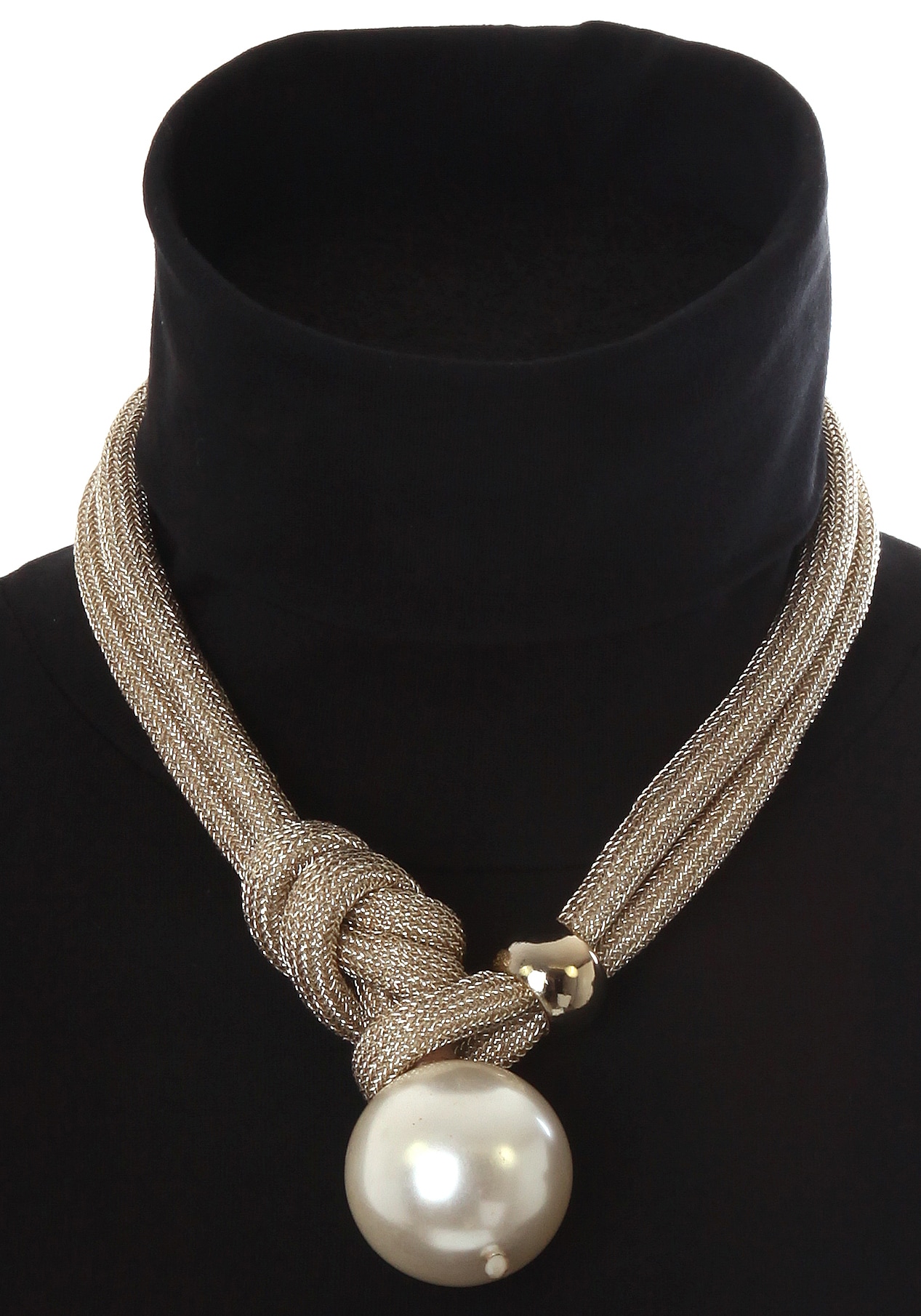 Firetti Collier »elegant, auffallend, im mehrreihigen Stil« mit Acrylperle