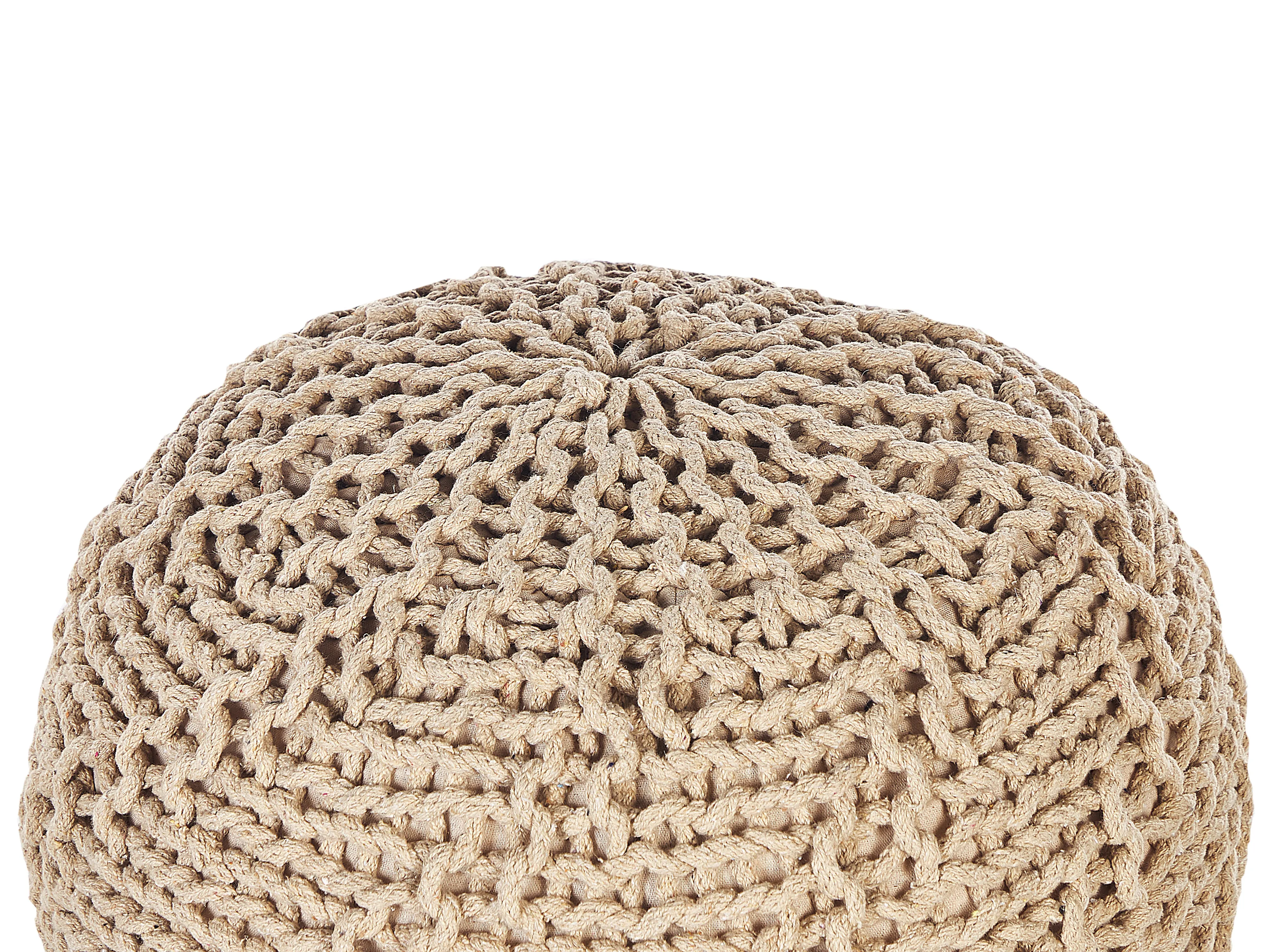 Poef PRIENE Katoen Beige