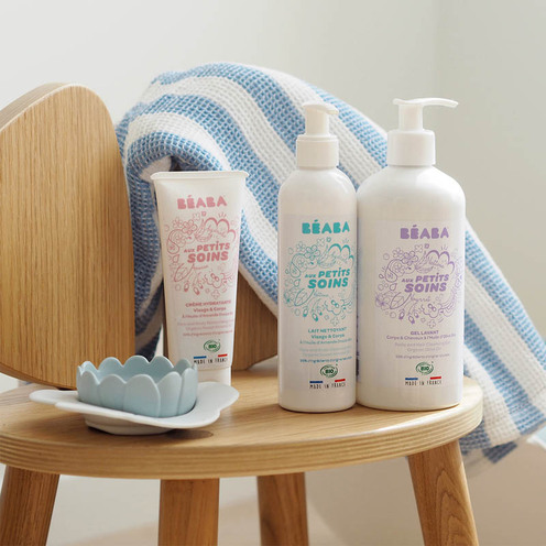 Crème hydratante visage & corps à l’huile d’amande douce bio 100m - BEABA