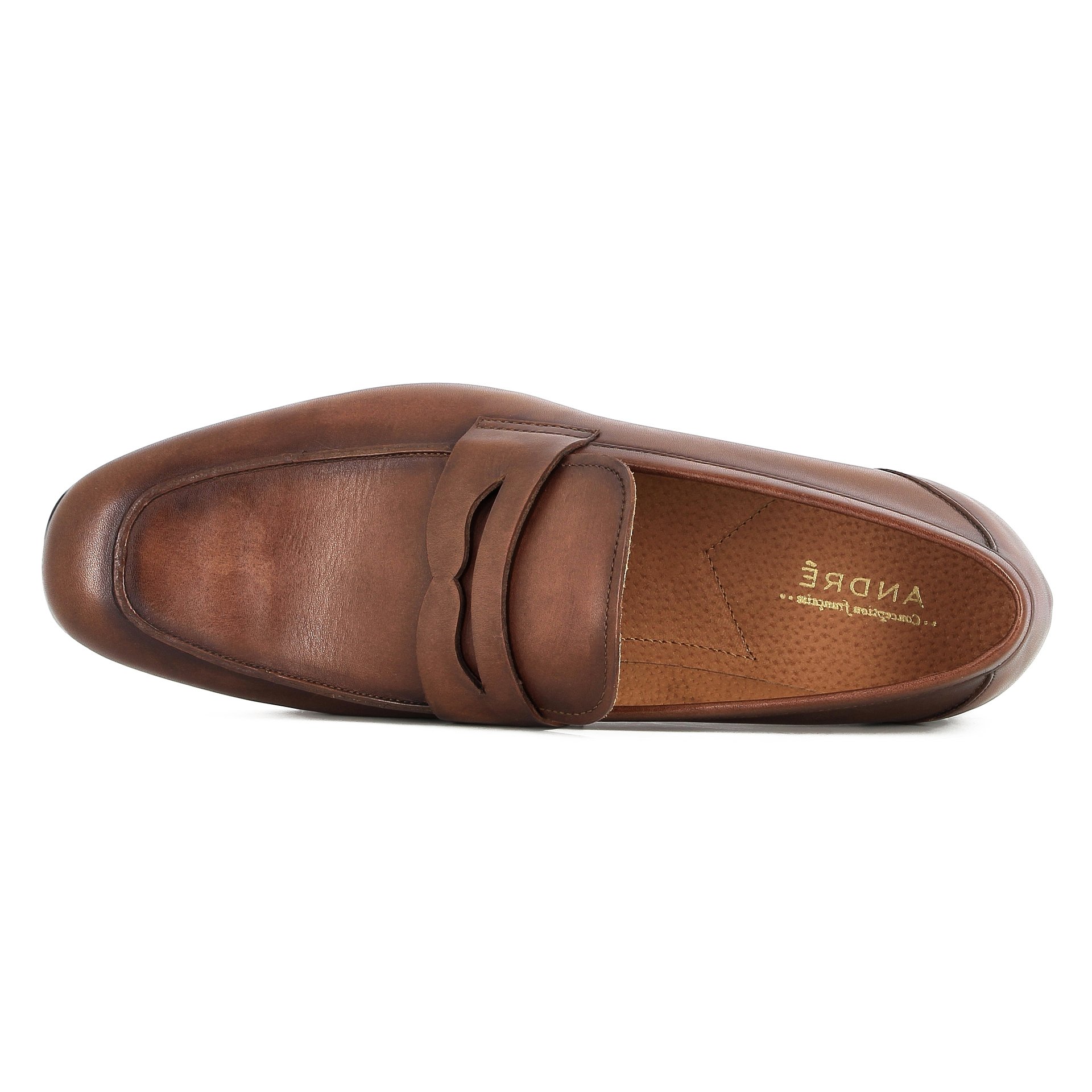 André - Mocassins NEWINGTON Marron