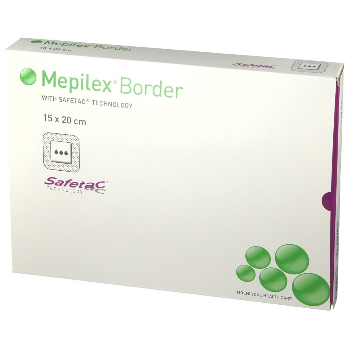 Mepilex® Border Schaumverband 15 x 20 cm