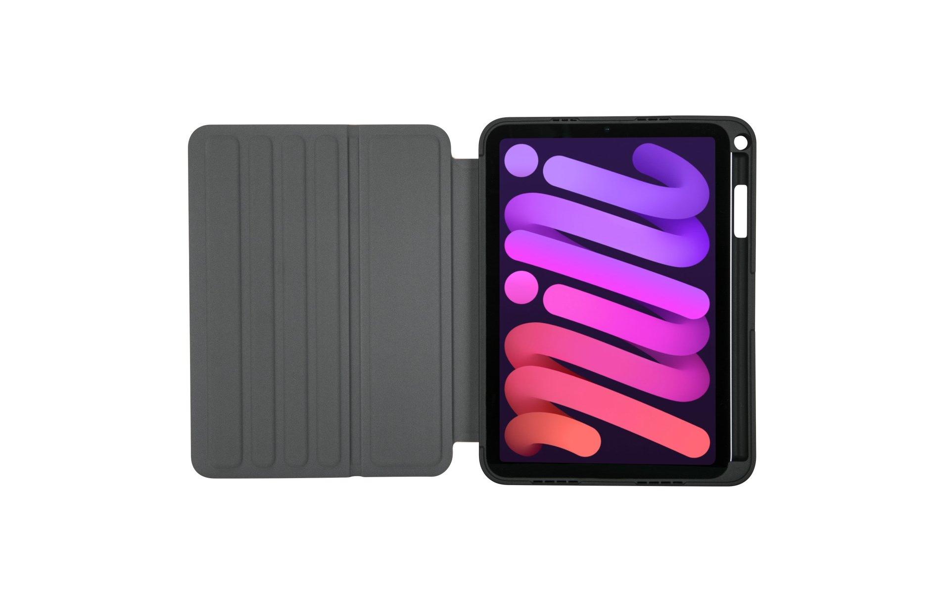 Tablet Book Cover Click-In iPad mini 6th Gen. SchwarzTablet Flip-Cover für das Apple iPad mini 6th Generation und iPad mini 2024 (A17 pro)